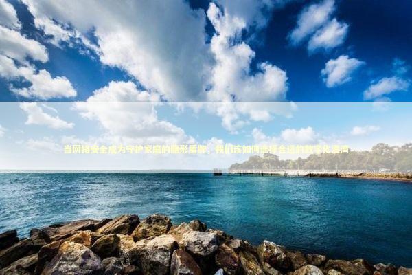 当网络安全成为守护家庭的隐形盾牌，我们该如何选择合适的数字化港湾 IT技术